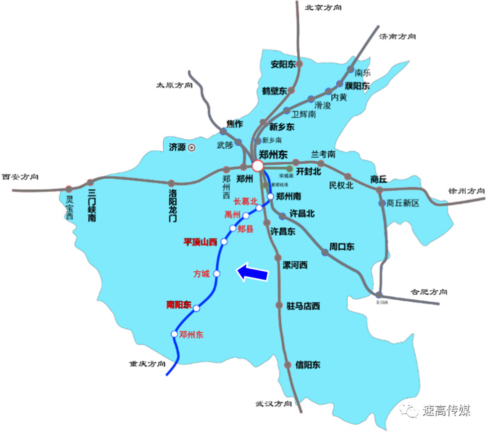 郑万线：南阳、平顶山、邓州、方城、郏县、禹州、长葛高铁站内媒体资源